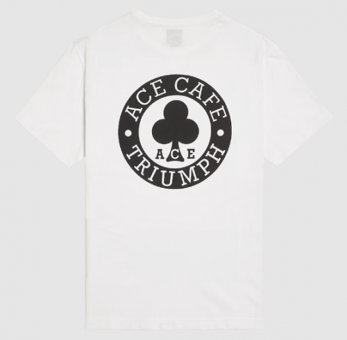 T-SHIRT À POCHE ACE CAFE BLANC – Image 2