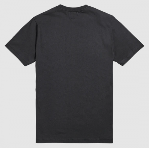 BAMBURGH EMBROIDERED LOGO T-SHIRT BLACK – Image 2