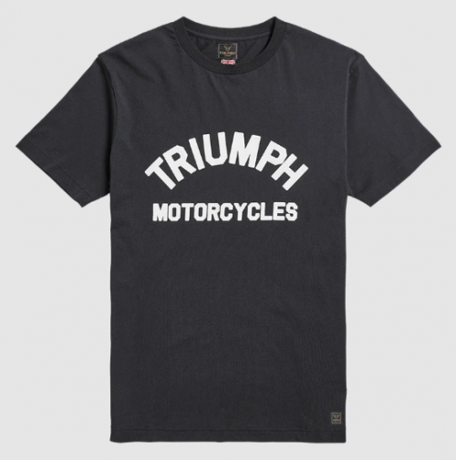 T-SHIRT BURNHAM ARCH LOGO NOIR