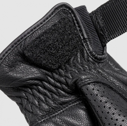 GANTS CUIR BANNER NOIRS – Image 2