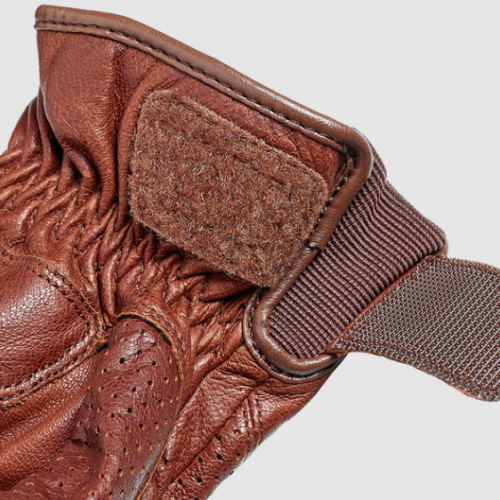 GANTS CUIR BANNER MARRON – Image 2