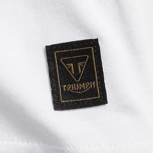 T-SHIRT BURNHAM LOGO BLANC – Image 4