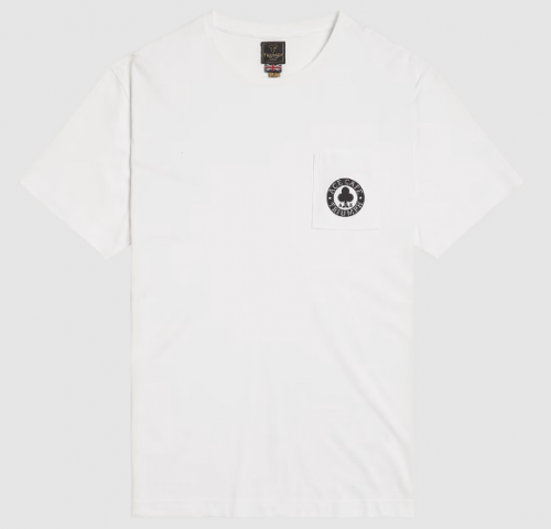 T-SHIRT À POCHE ACE CAFE BLANC