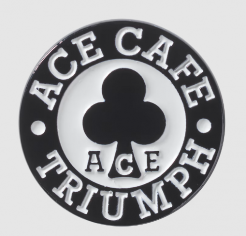 BADGE ACE CAFE NOIR