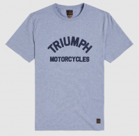 T-SHIRT BURNHAM BLEU CHINE