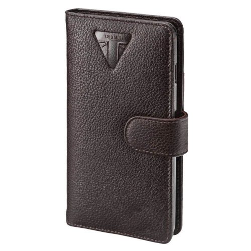 COQUE IPHONE 6+ CUIR MARRON