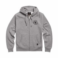 HOODY DIGBY FULL ZIP GRIS CHINE