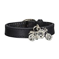 BRACELET BIKER CUIR FEMME