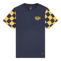 T-SHIRT PRESTON BLEU & JAUNE