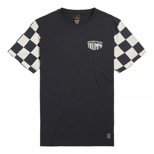 T-SHIRT PRESTON NOIR & BLANC