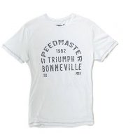 T SHIRT ALONSO TRIUMPH BLANC